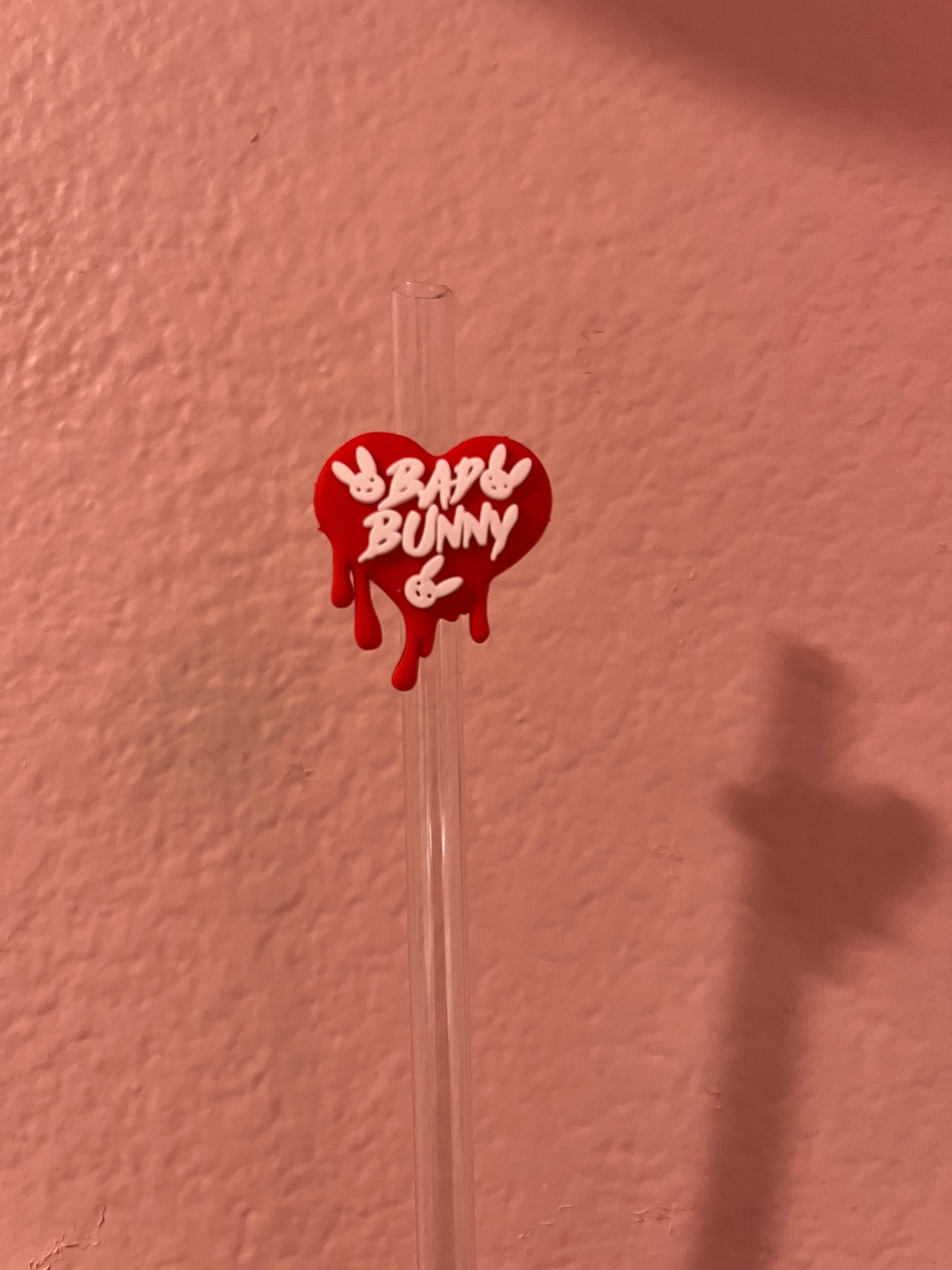 Bad Bunny Drip Straw Topper